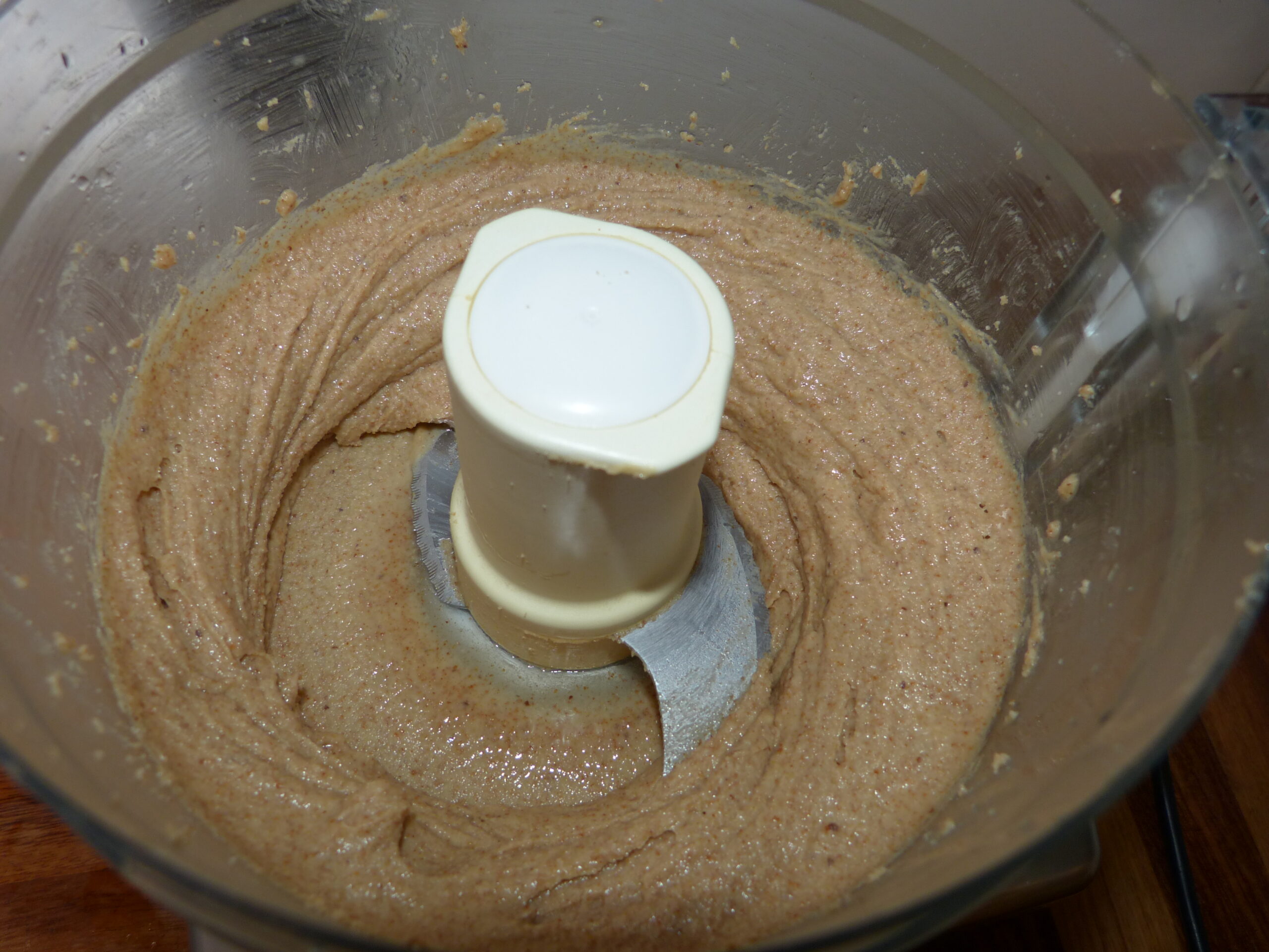 Almond butter - after adding oil