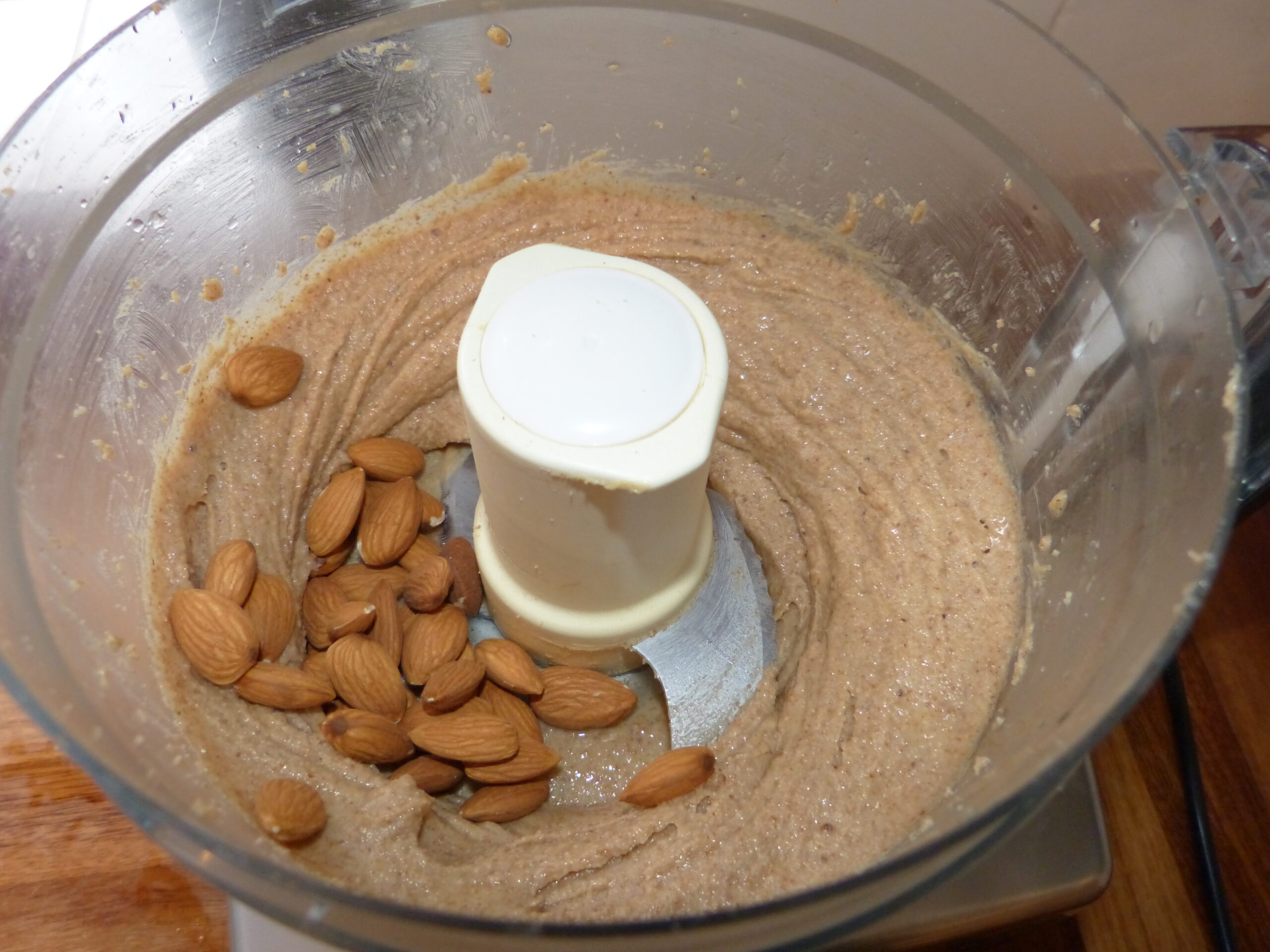 Almond butter - adding nuts