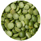 Peas-split-green